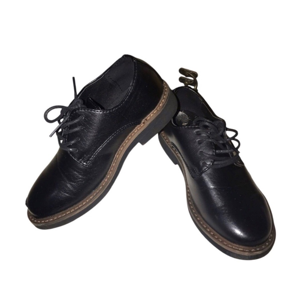 Deer Stags Kids’ Denny Lace-Up Dress Comfort Oxford‎ In Black Size 11M​ - Picture 3 of 12